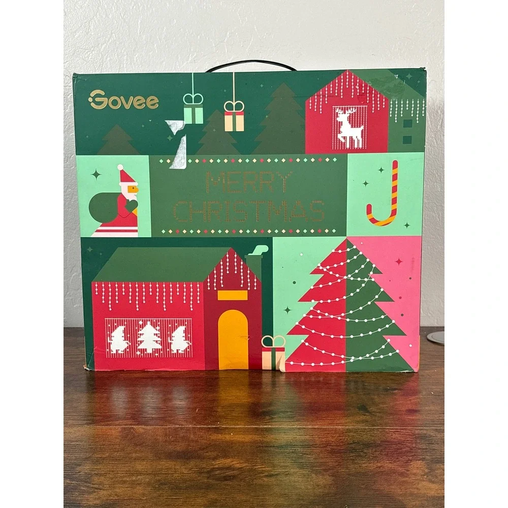 Govee Smart Christmas Lights Gift Set Curtain Icicle String Lights H1025101-US